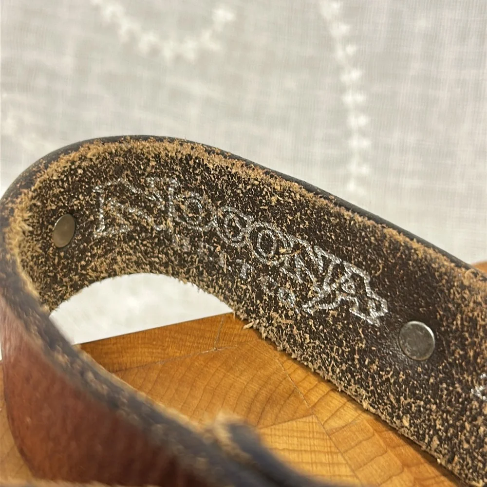 Nocona 12 Gauge leather dog collar
